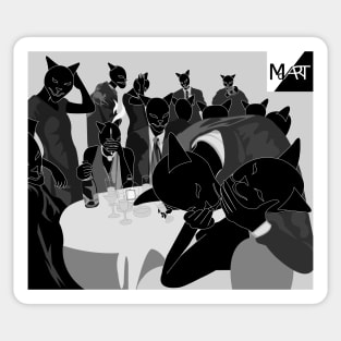 Catstaurant Sticker